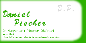 daniel pischer business card